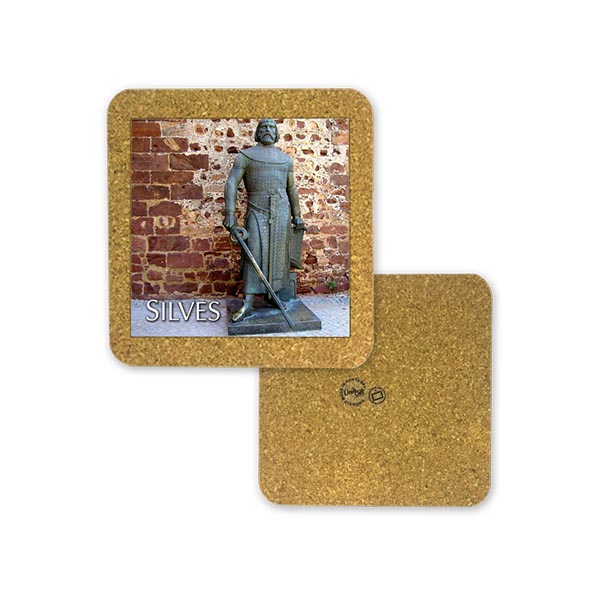 Tile 10cm in cork base