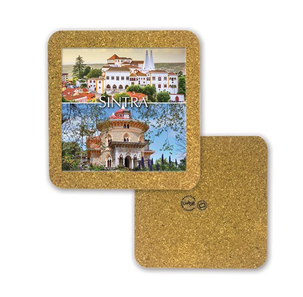 Tile 10cm in cork base