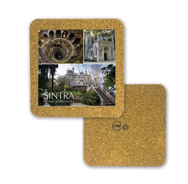 Tile 10cm in cork base