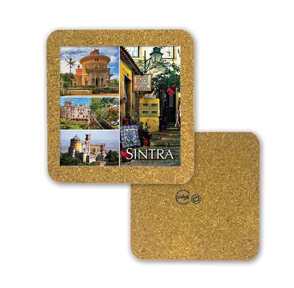 Tile 10cm in cork base