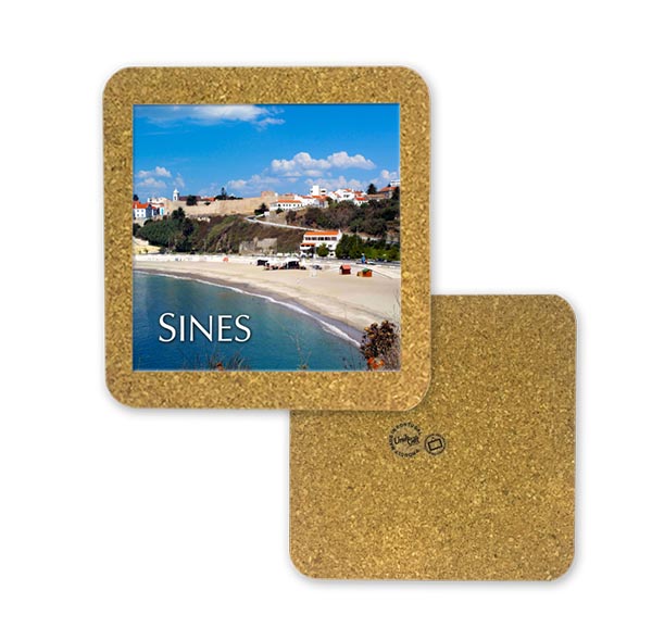 Tile 10cm in cork base