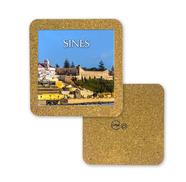 Tile 10cm in cork base