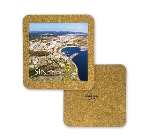 Tile 10cm in cork base