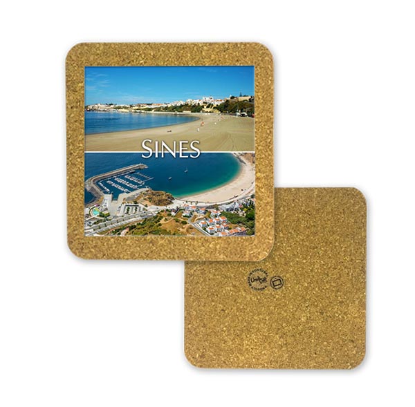 Tile 10cm in cork base
