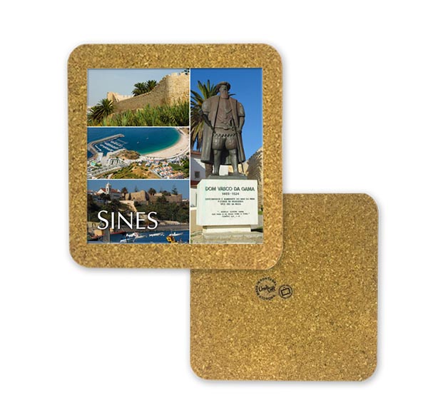 Tile 10cm in cork base
