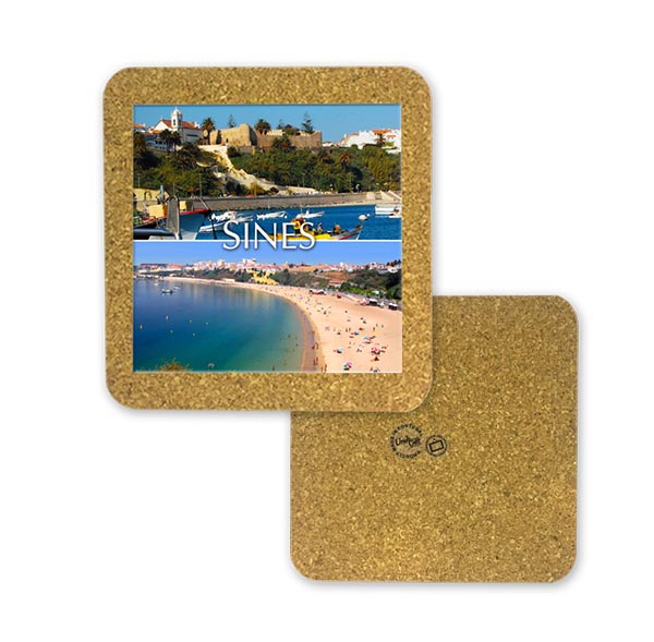 Tile 15cm in cork base