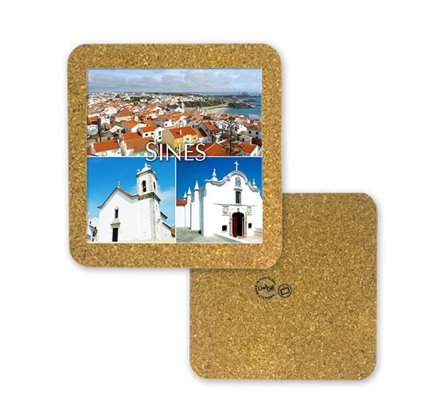 Tile 15cm in cork base