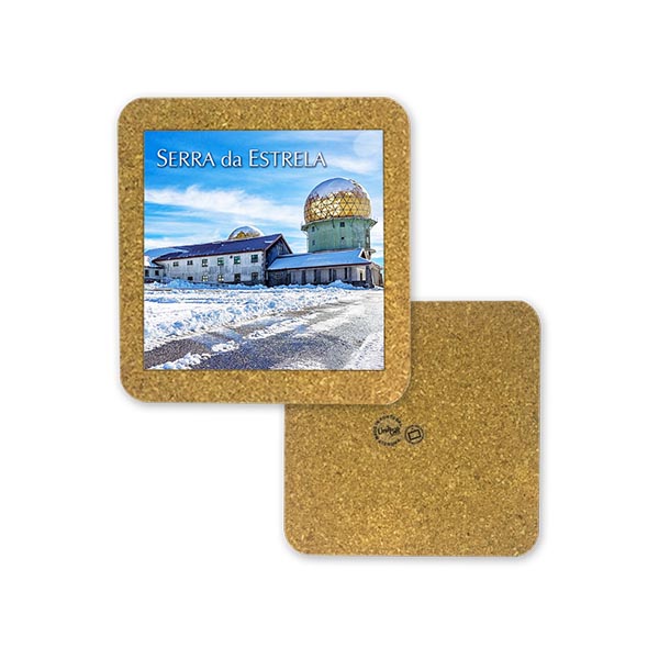 Tile 10cm in cork base