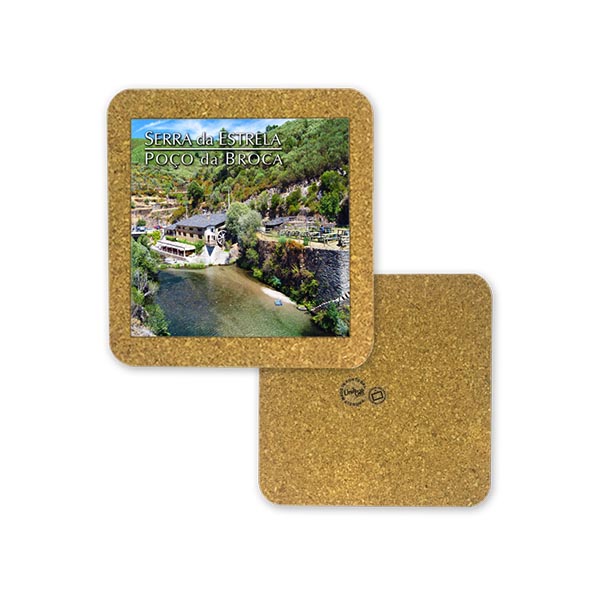 Tile 10cm in cork base