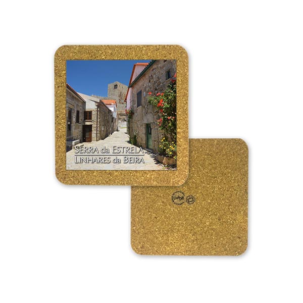 Tile 10cm in cork base