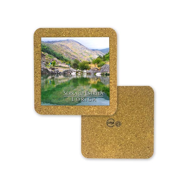 Tile 10cm in cork base