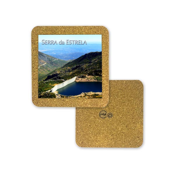 Tile 10cm in cork base