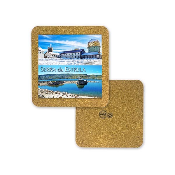 Tile 10cm in cork base