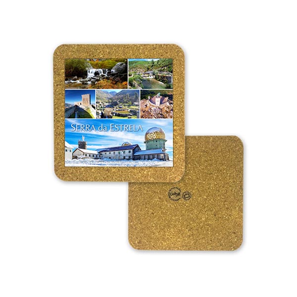 Tile 10cm in cork base