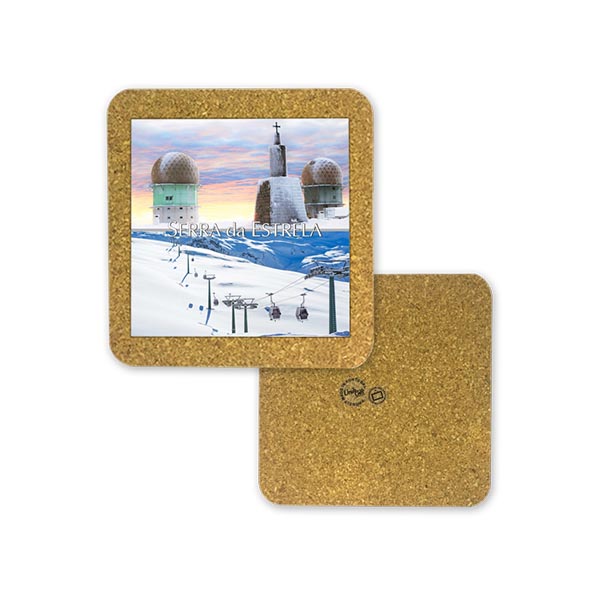 Tile 15cm in cork base