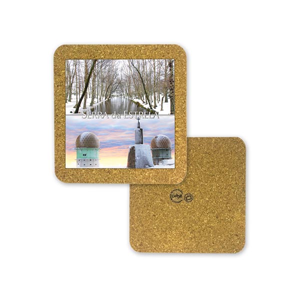 Tile 15cm in cork base