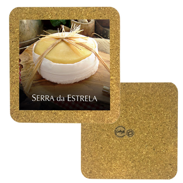 Tile 15cm in cork base