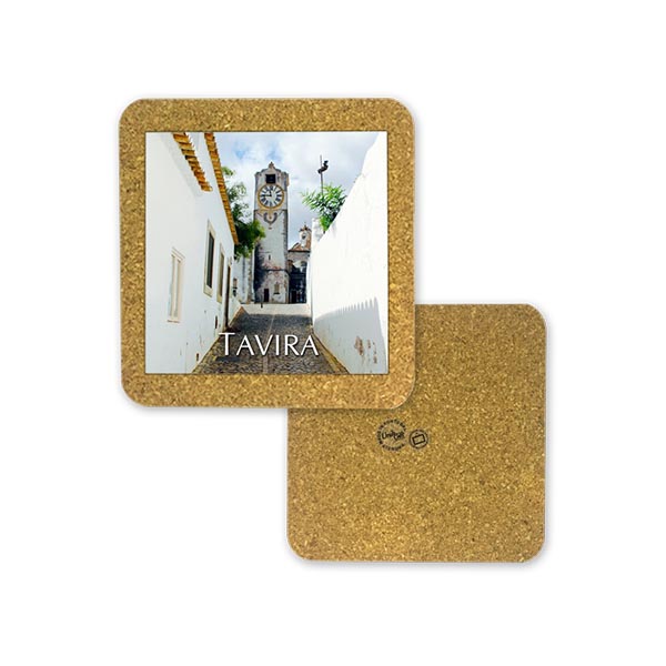 Tile 10cm in cork base