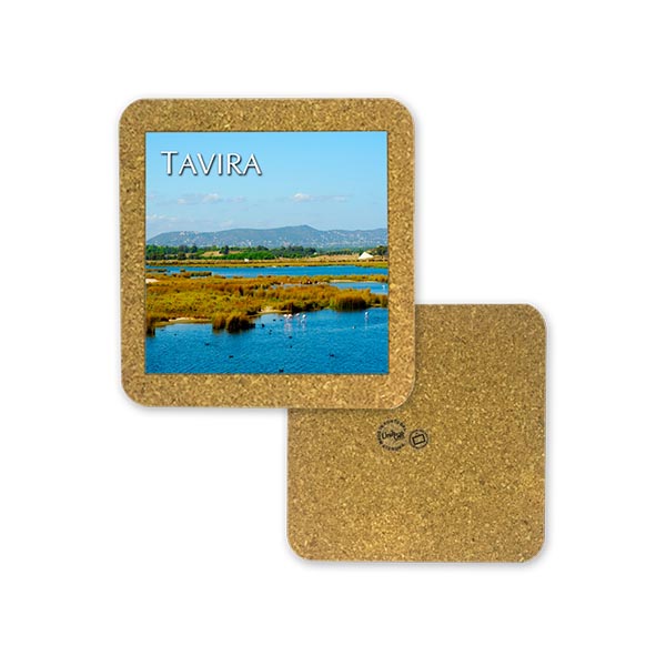 Tile 10cm in cork base