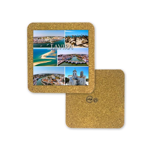 Tile 10cm in cork base