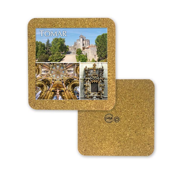 Tile 10cm in cork base