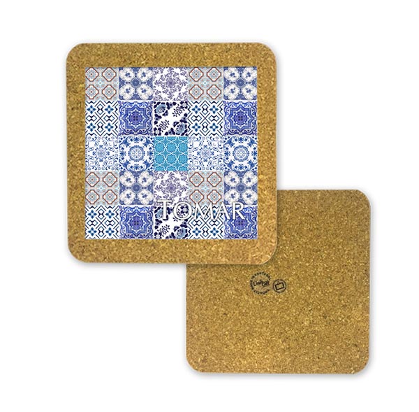 Tile 10cm in cork base