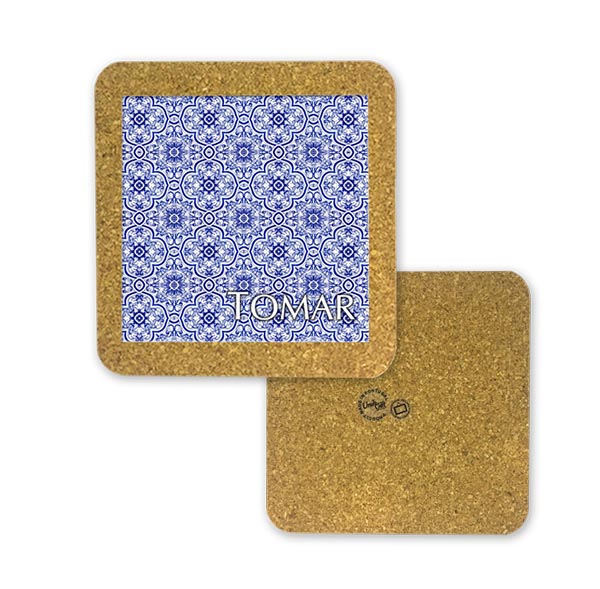 Tile 10cm in cork base