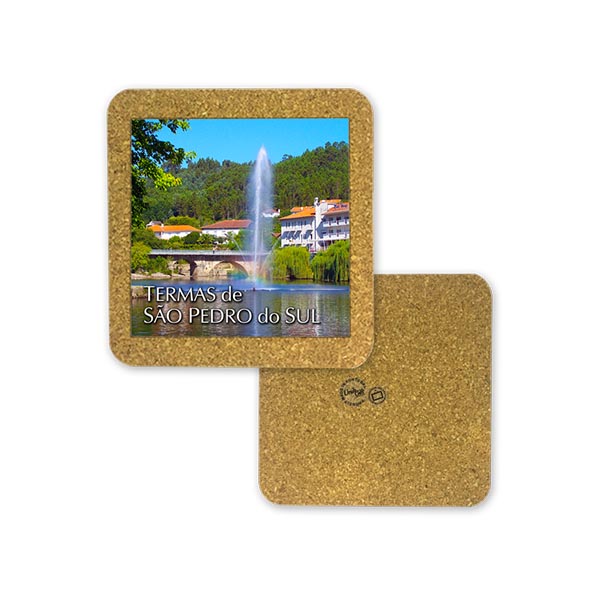 Tile 10cm in cork base