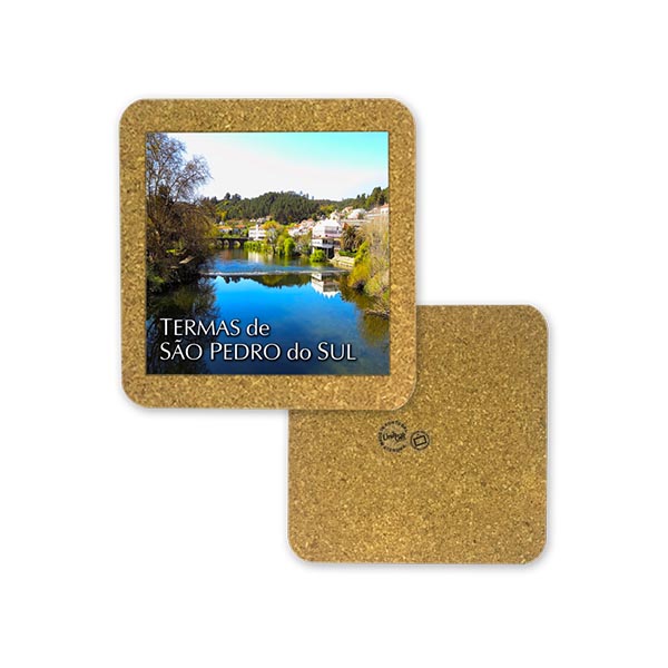 Tile 10cm in cork base