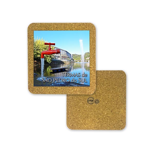 Tile 10cm in cork base