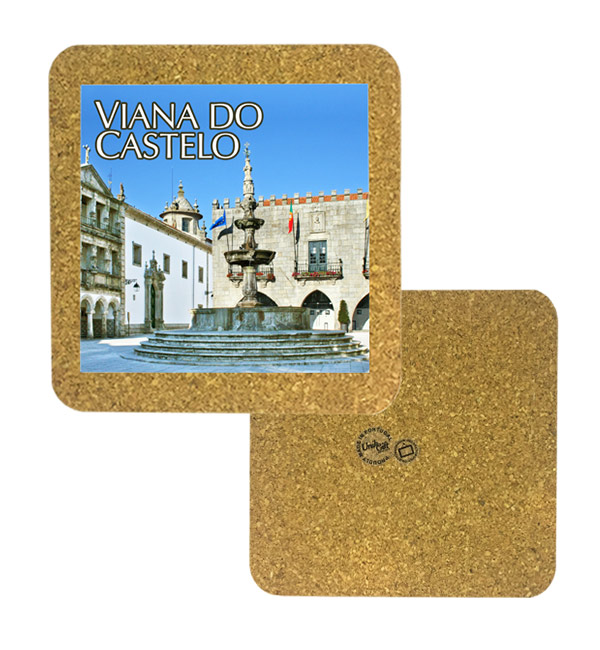 Tile 15cm in cork base