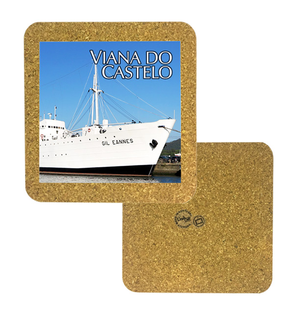 Tile 15cm in cork base