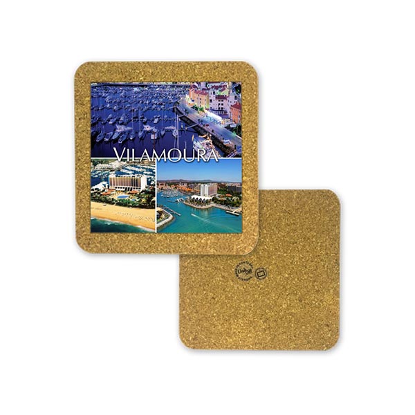 Tile 10cm in cork base