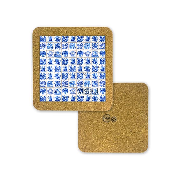 Tile 10cm in cork base
