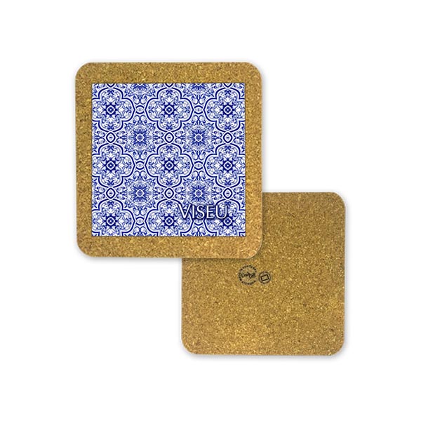 Tile 10cm in cork base