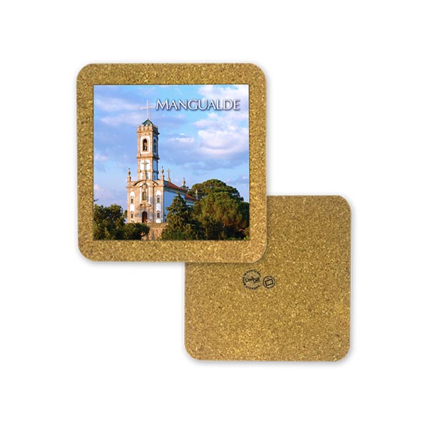 Tile 10cm in cork base