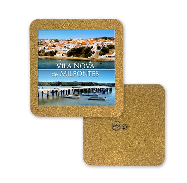 Tile 10cm in cork base