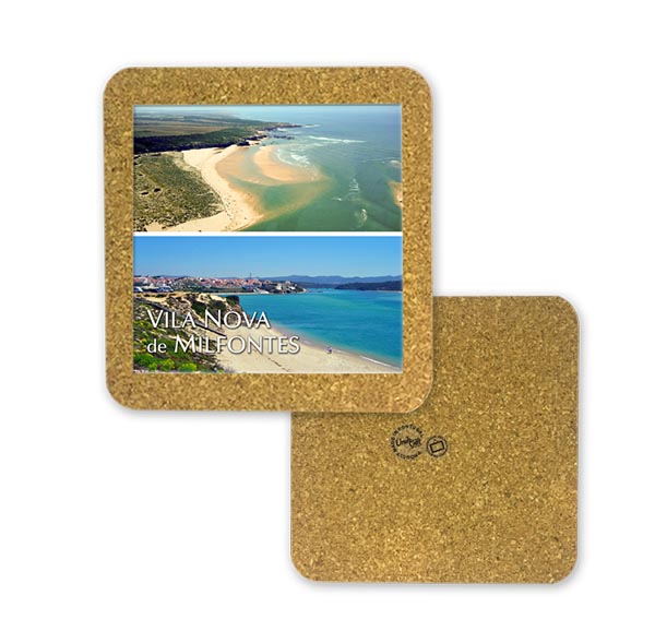 Tile 10cm in cork base