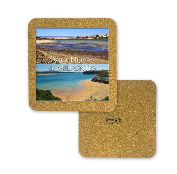 Tile 10cm in cork base