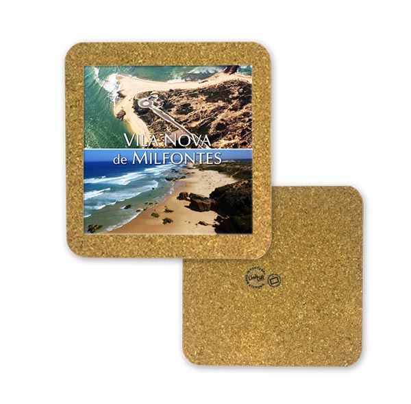 Tile 10cm in cork base