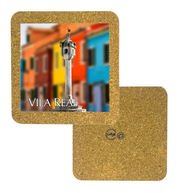 Tile 15cm in cork base