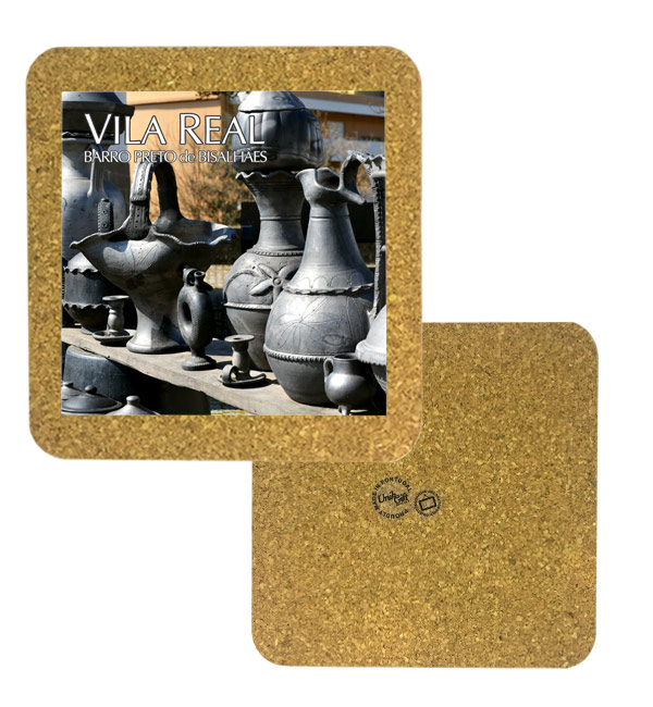 Tile 15cm in cork base
