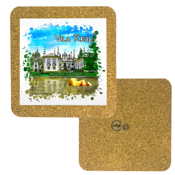 Tile 15cm in cork base