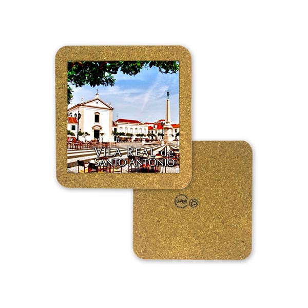 Tile 10cm in cork base