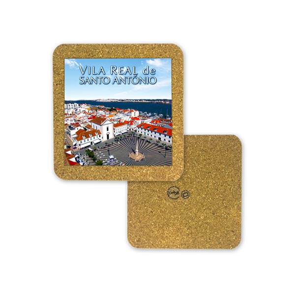 Tile 10cm in cork base