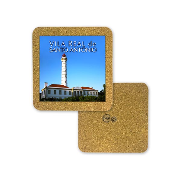 Tile 10cm in cork base