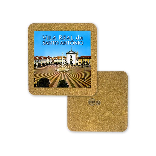 Tile 10cm in cork base