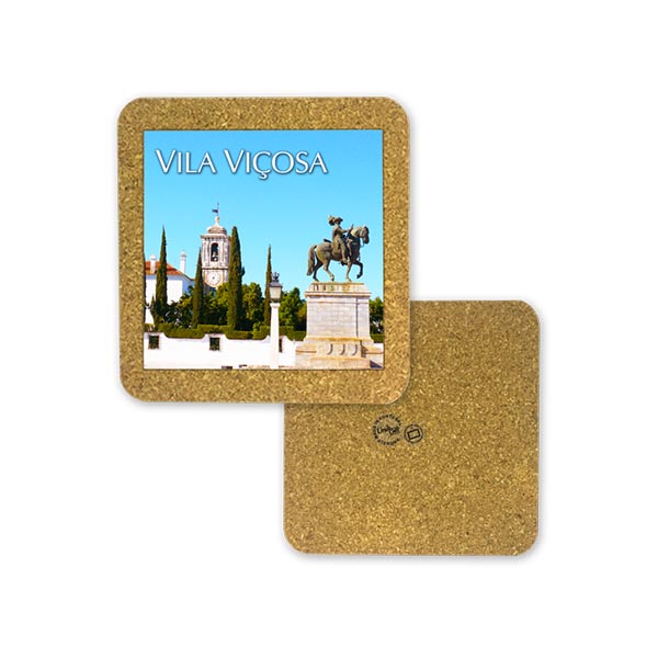 Tile 10cm in cork base