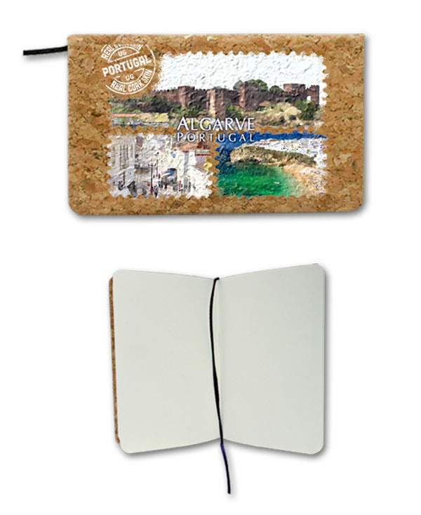 Notepad in cork