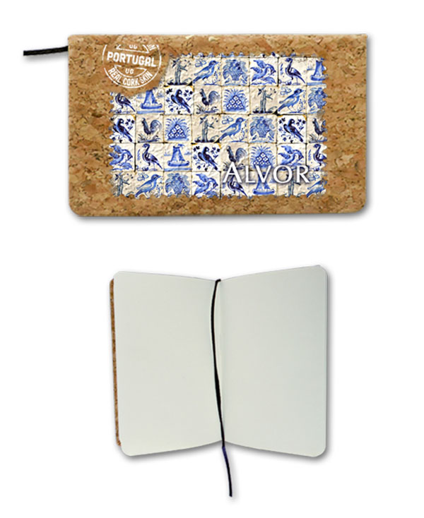Notepad in cork
